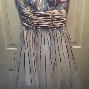 Sequined event dress